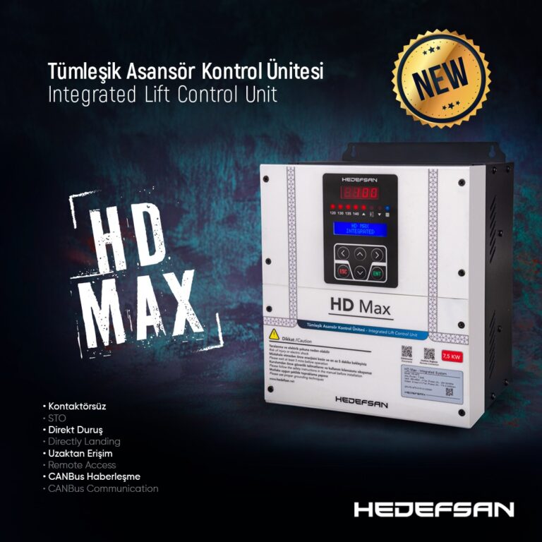 HD MAX ELEVATOR DRIVER HEDEFSAN INDIA NEW LAUNCH